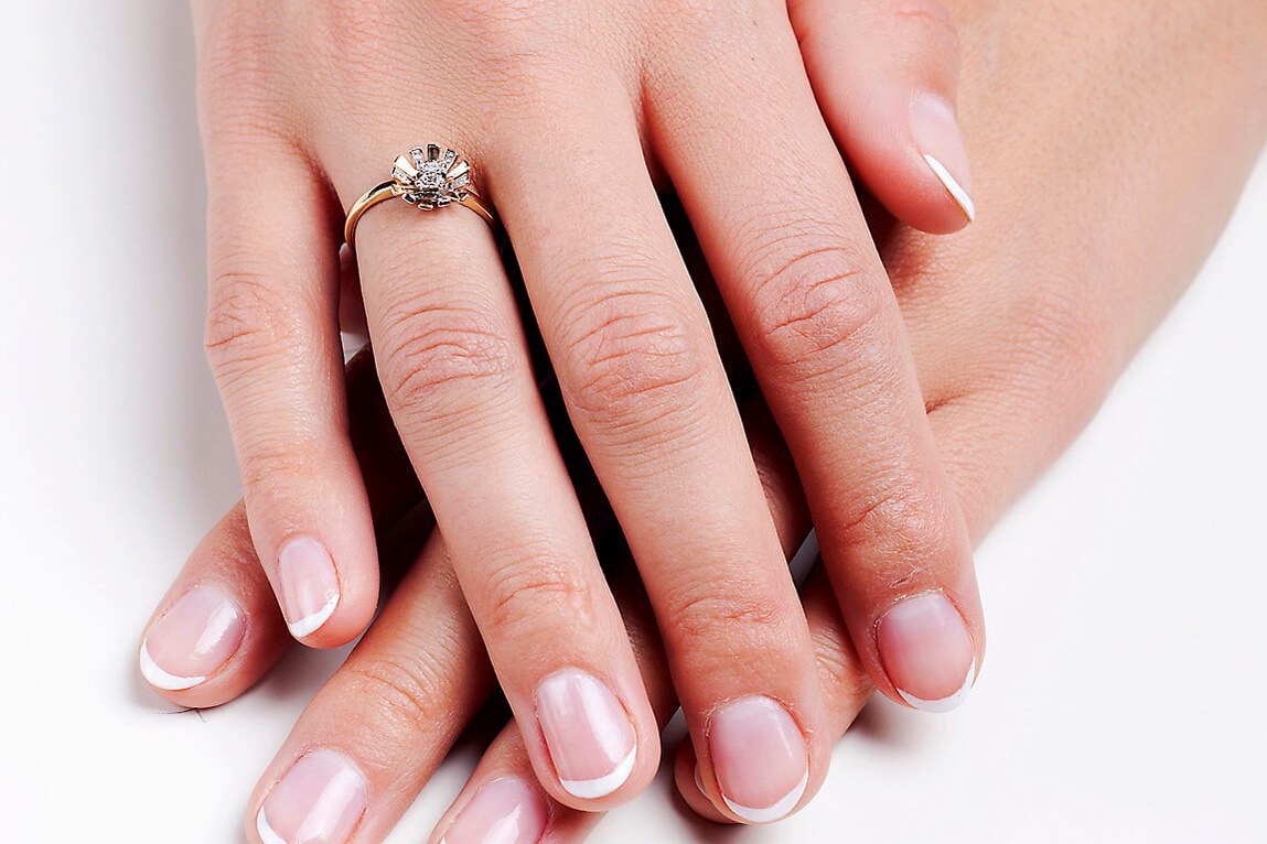 Emaga Złoty pierścionek PXD1876 - Diament